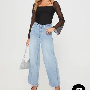 Princess Polly Low/Mid Rise Jeans Size 4